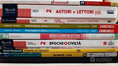 Libri scolastici usati 2° Media Bruno Buozzi