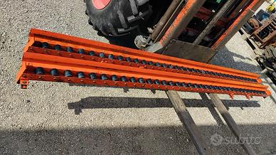 Rulliere per carro raccolta da mt 3