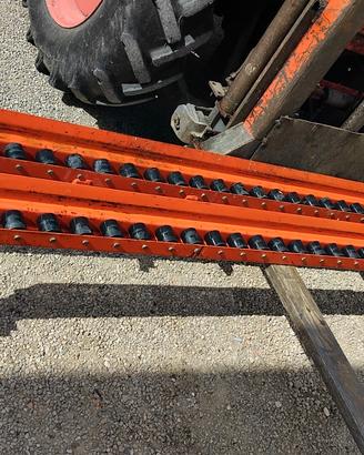 Rulliere per carro raccolta da mt 3