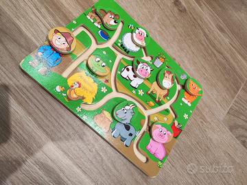 Gioco didattico fattoria play tive Junior