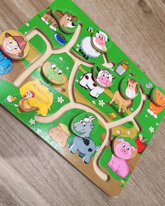 Gioco didattico fattoria play tive Junior