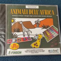 CD-ROM Animali dell'Africa Finson