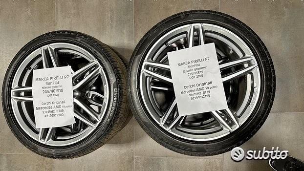 4 TAPPI COPRIMOZZO 75mm STELLA MERCEDES BENZ CERCHI LEGA - Foto 6