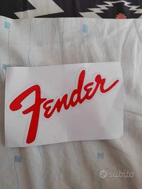 Adesivo in vinile FENDER Guitar
