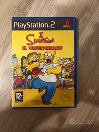 i Simpson il Videogioco Ps2 PAL completo testato