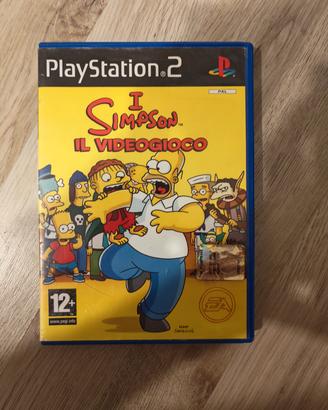 i Simpson il Videogioco Ps2 PAL completo testato