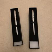 Coppia di penne Sheaffer - Prélude acier brossé