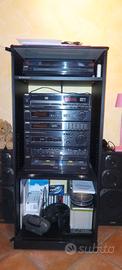 IMPIANTO STEREO HI-FI AIWA Vintage