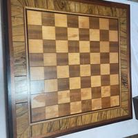 Scacchiera in vero legno anni 70