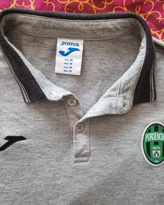 JOMA PORDENONE CALCIO POLO ORIGINALE TG.M GOOD 