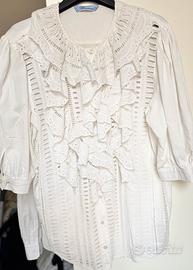 Blumarine camicia bianca