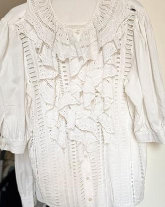 Blumarine camicia bianca