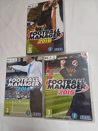 3  PC DVD ROM FOOTBALL MANAGER 2014-15-16