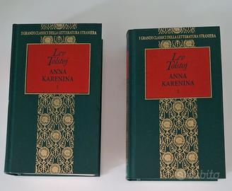 2 libri Lev Tolstoj, Anna Karenina  Vol.1  e Vol.2