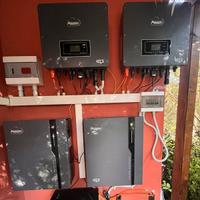 10kw batteria Litio 6kw kit fotovoltaico impianto