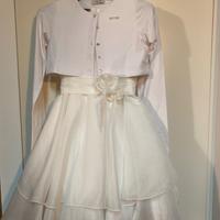 vestito da cerimonia comunione bambina 10 anni