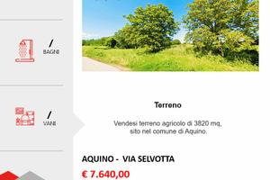 Terreno 3820 mq