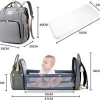 Zaino NEONATI con Fasciatoio Lettino viaggio NUOVO