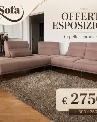 € 2750,00 angolare in vera pelle da esposizione