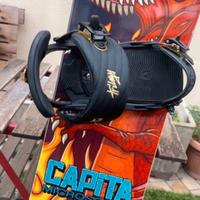 Tavola da snowboard CAPITA 135 con attacchi UNION