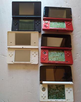 Lotto console da aggiustare.