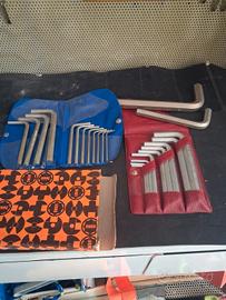 Chiavi assortite brugola 