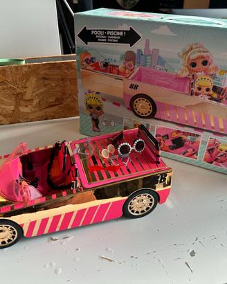 LOL Surprise Car-Pool auto oro/rosa CON SCATOLA