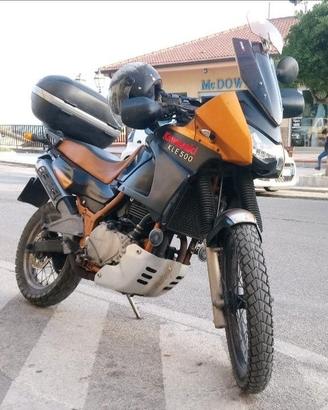 Kawasaki kle 500 perfet scamb con auto alta