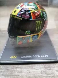 Mini Casco Valentino Rossi 46 Laguna Seca 2010