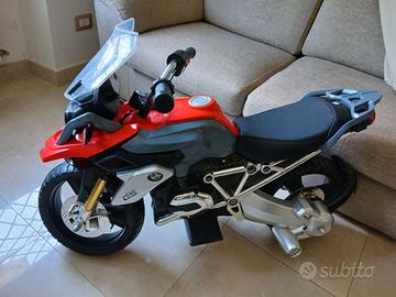Moto elettrica giocattolo per bambini, BMW GS 1200