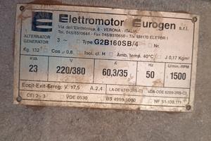 gruppo elettrogeno 