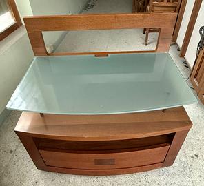 Mobile porta TV con mensole sopra