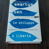 libro "Lo sviluppo è libertà" di Amartya Sen