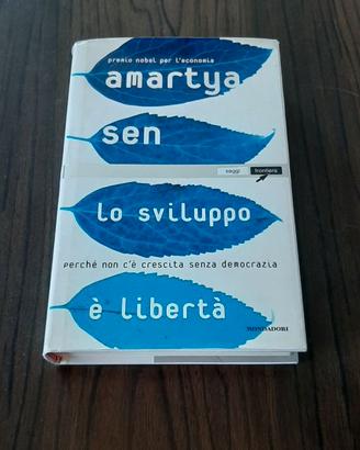 libro "Lo sviluppo è libertà" di Amartya Sen