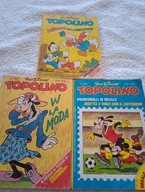 TOPOLINO 3pz. n. 1491, 1509 e 1590 . 