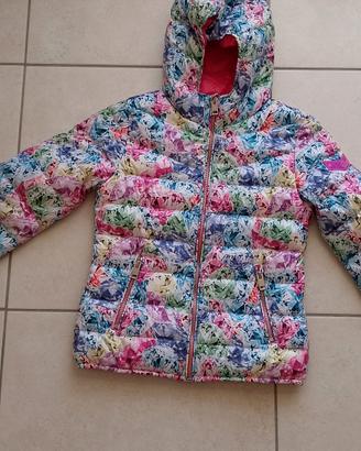 Giubbotto 100 grammi bambina a fiori della Diesel