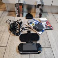 console Sony PlayStation portable PSP con giochi 