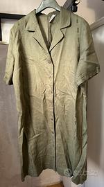 Vestito | Verde Militare | Lino | Via Emilia | 47