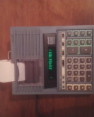 calcolatrice Olivetti Divisumma anni 70