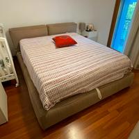 Letto matrimoniale Twils con contenitore
