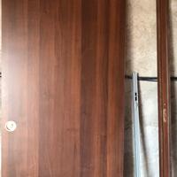 Porta scorrevole noce