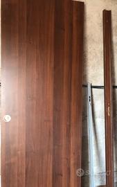 Porta scorrevole noce