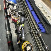 Attrezzatura professionale da pesca