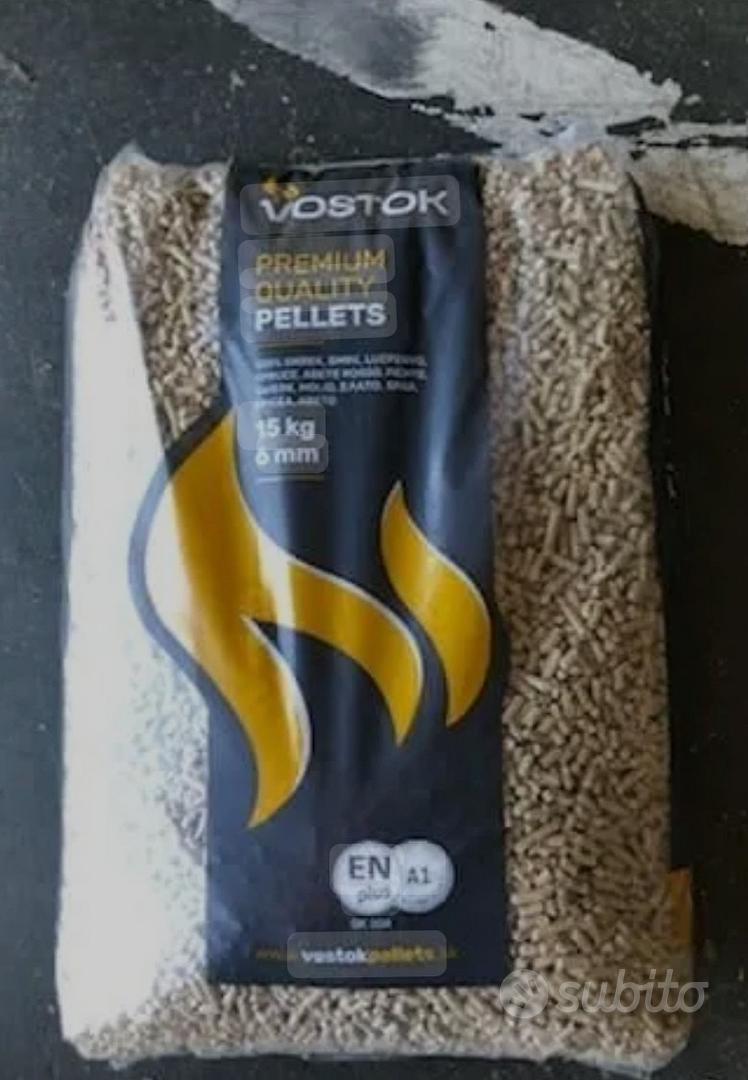 Pellet Adler 100% Abete - Certificato EN-Plus A1, Ecologico, Senza Additivi, Provenienza Slovacchia