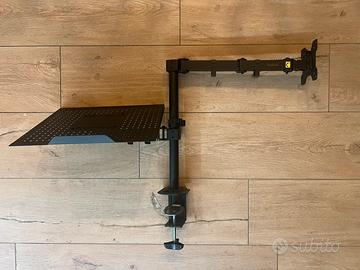 Supporto Computer Portatile e Monitor da scrivania