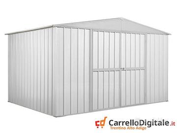 Box in lamiera di Acciaio 360x260cm 9mq bianco