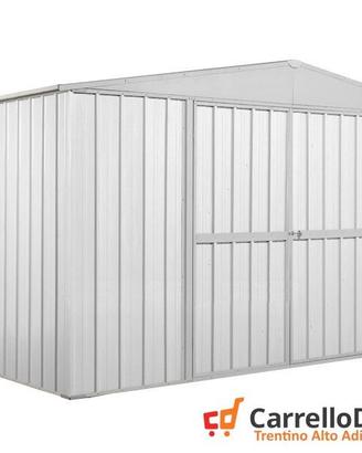 Box in lamiera di Acciaio 360x260cm 9mq bianco