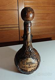 Bottiglia vetro / cuoio di COGNAC DI SAN MARINO
