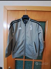 Giacca Juve Adidas 140 9-10 Anni Originale Grigia