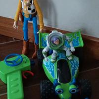 Toy Story4 macchina rc Woody e Buzz 